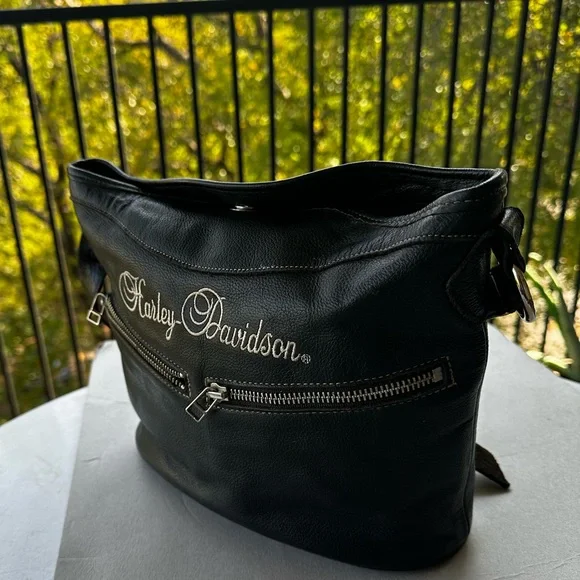 Harley-Davidson Black Shoulder Bag - Picture 2 of 7